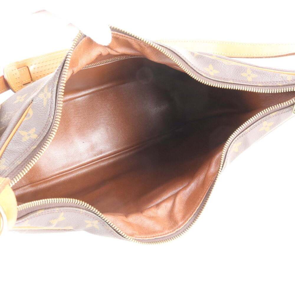 LOUIS VUITTON Brown Monogram Leather Shoulder Bag - Picture 7 of 10